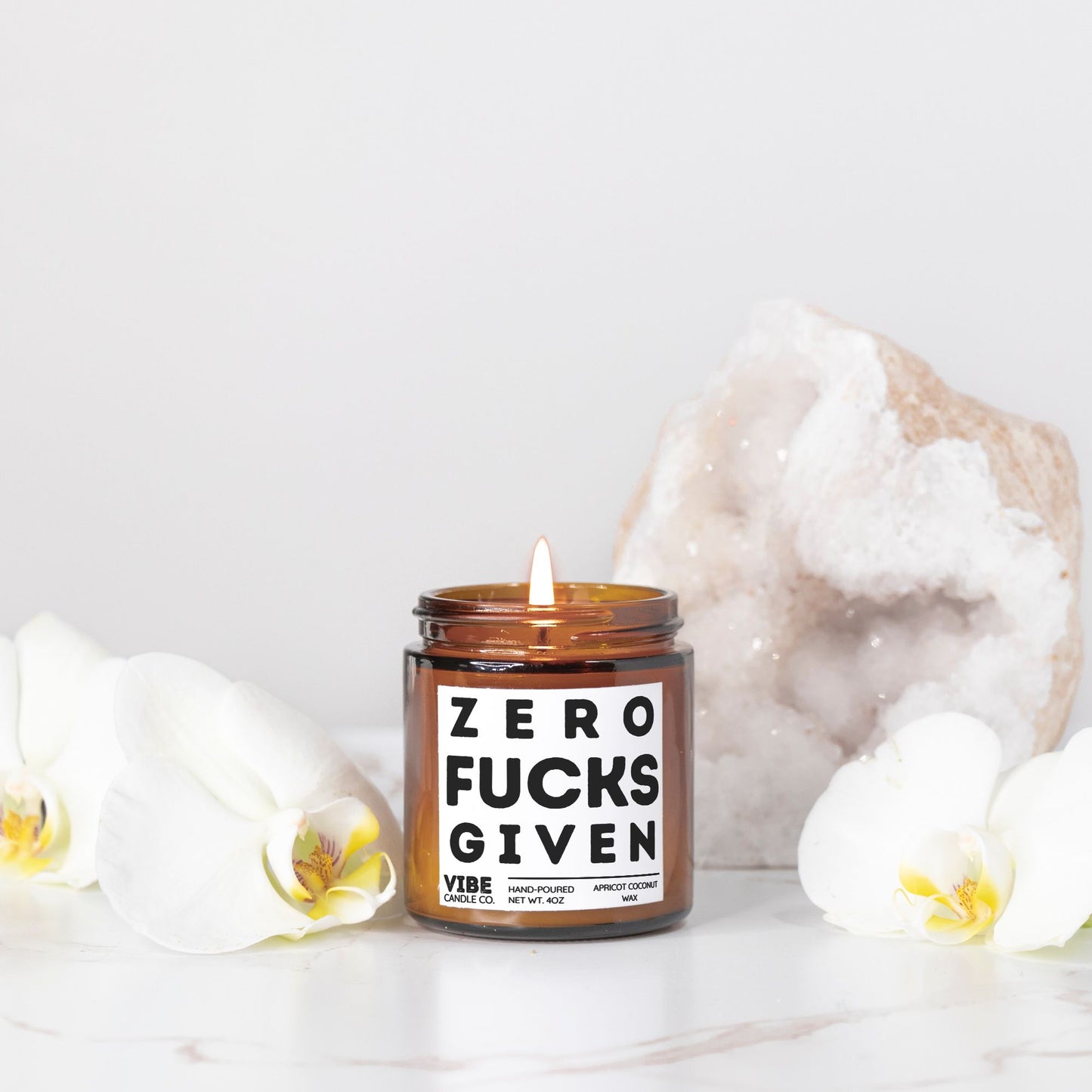 Zero F*CKS Given funny candle