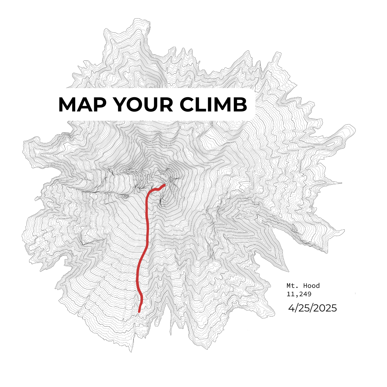 Map Your Adventure, Custom Topo Maps, Gift for Hiker, Map Lover, Wanderlust, Hiking Topographic Prints