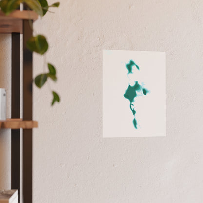 Geographic Art Print, Sparks Lake, Bend Oregon, Elegant Map Decor, Modern Home Decor, Unique Wall Art, Gift for Nature Lovers, PNW