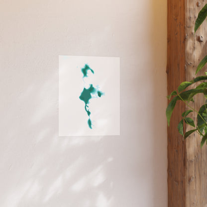 Geographic Art Print, Sparks Lake, Bend Oregon, Elegant Map Decor, Modern Home Decor, Unique Wall Art, Gift for Nature Lovers, PNW