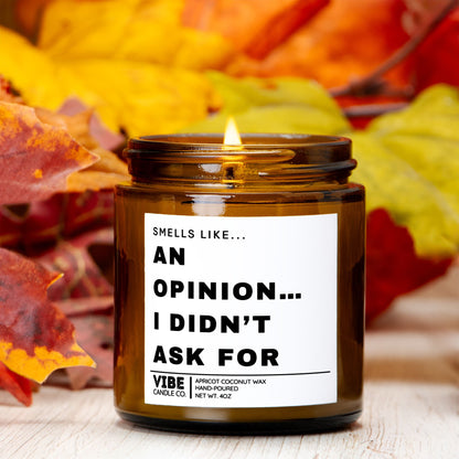 Snarky Funny Jar Glass Candle Jewish Humor