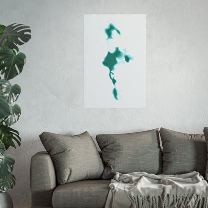 Geographic Art Print, Sparks Lake, Bend Oregon, Elegant Map Decor, Modern Home Decor, Unique Wall Art, Gift for Nature Lovers, PNW