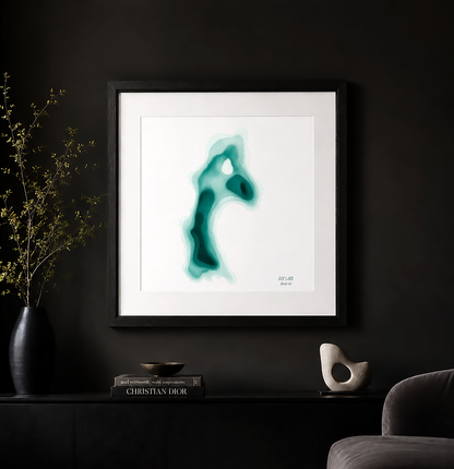 Elk Lake - Oregon Cascades - Matte Art Print on Watercolor Paper