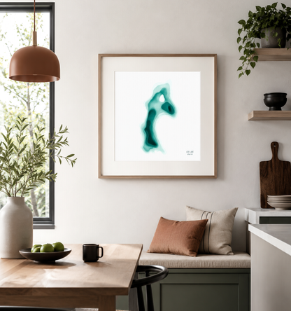Elk Lake - Oregon Cascades - Matte Art Print on Watercolor Paper