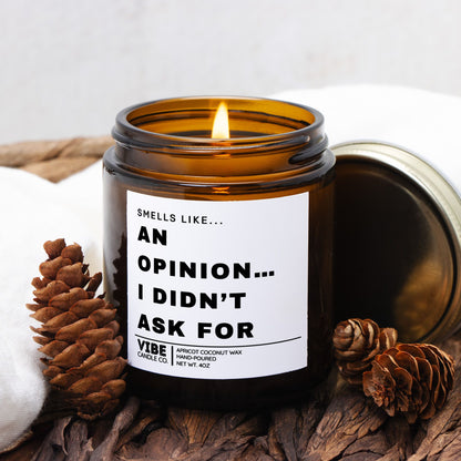 Snarky Funny Jar Glass Candle Jewish Humor