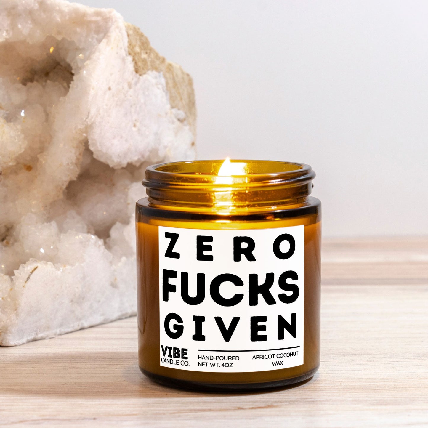 Zero F*CKS Given funny candle