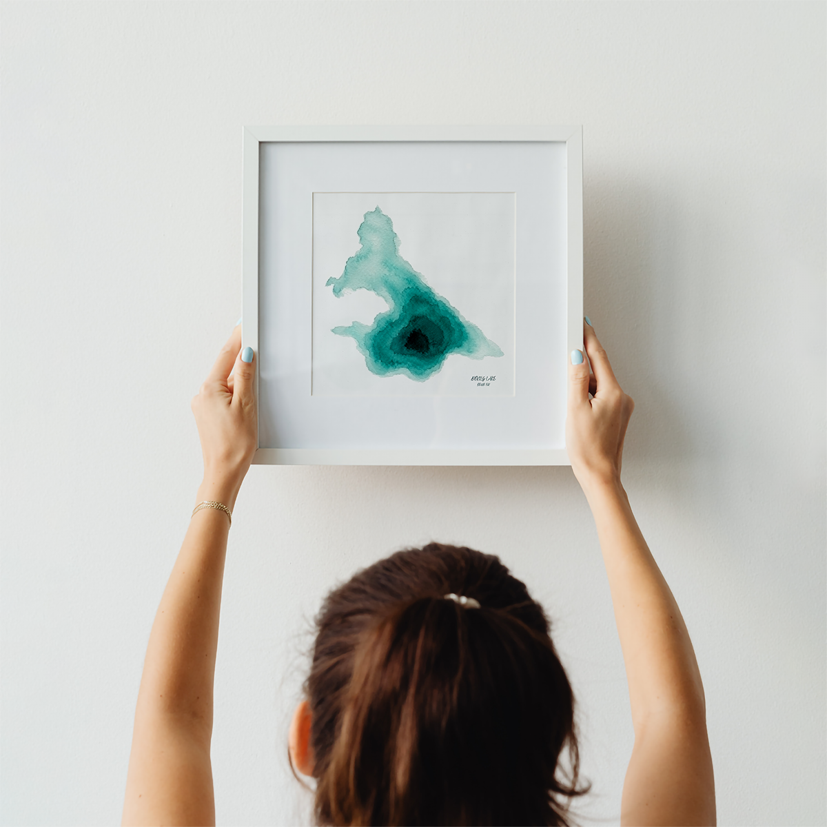 Devils Lake - Oregon Cascades - Matte Art Print on Watercolor Paper