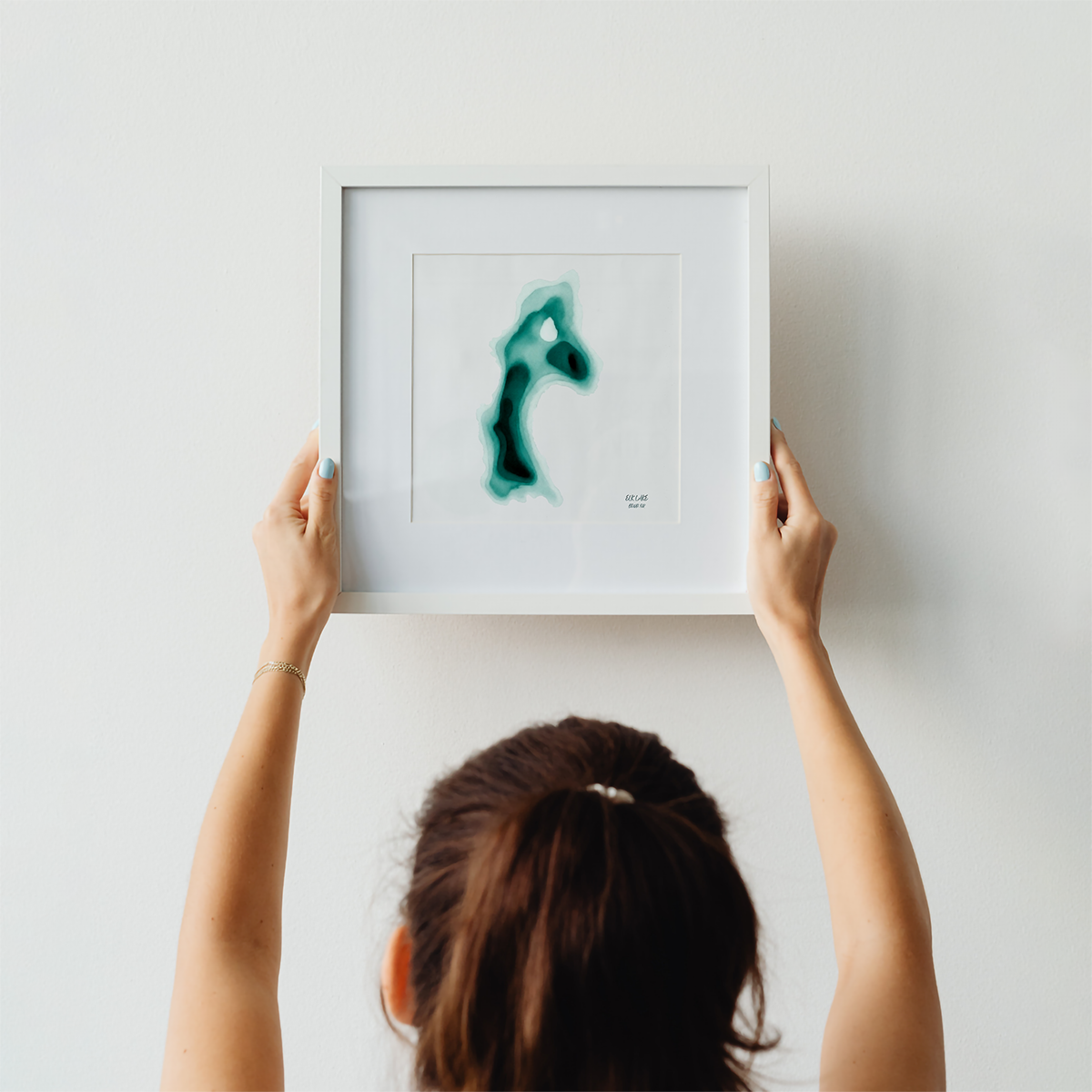 Elk Lake - Oregon Cascades - Matte Art Print on Watercolor Paper